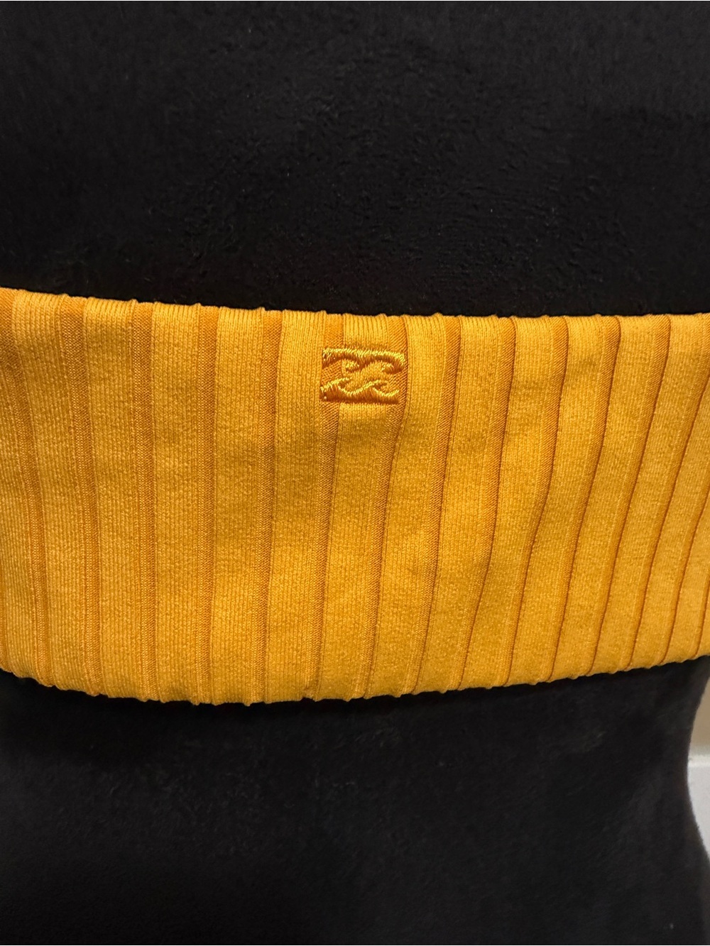Billabong Ribbed Swim Top Yellow - Picture 6 of 9